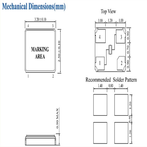 鸿星晶振,贴片晶振,E3FB晶振,E3FB12.0000F18E33晶振