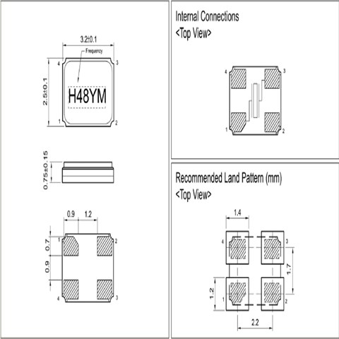 加高晶振,贴片晶振,HSX321G晶振,X3GO27000BA1H-HU晶振