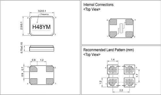 HSX321G 3225 HSX321G 3225