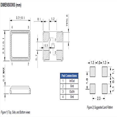 ECS晶振ECX-32,ECS-120-20-33-CKM-TR贴片晶振