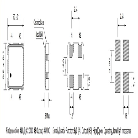 QTX5网络终端晶振,QTX533A16.3840B15M,夸克时钟振荡器