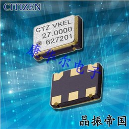 CSX750VCB27.000M-UT,27MHz,CSX-750V,西铁城7050mm压控晶振
