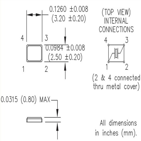 M12532JM 40.000000,3225mm,40MHz,MtronPTI通讯晶振