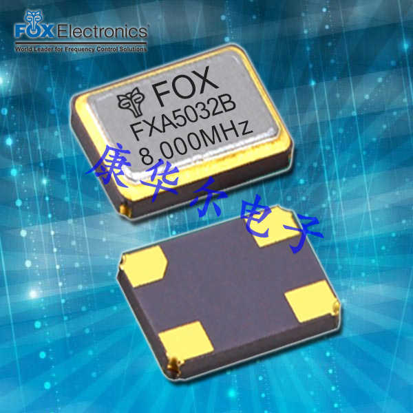 FOX福克斯晶振,3225mm,FC3BABCVI45.0,45MHZ,FC3BA晶体