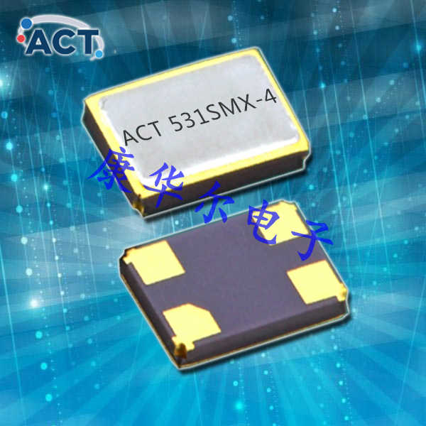 ACT石英晶体,QA2457GKLGOFL‐PF,531 SMX‐4汽车音响6G晶振