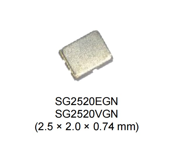 SG2520VGN低相位抖动晶振,X1G005901000300,EPSON超小型晶振