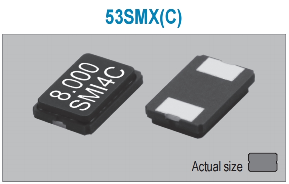 SMI无源谐振器,53M520-18(C),53SMX系列,5032mm,52MHZ