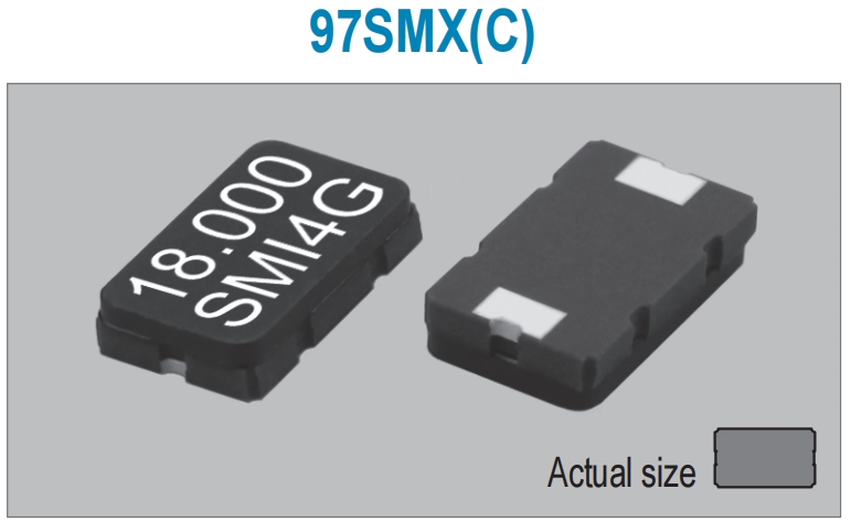 97M260-12(C),6035mm,97SMX(C)晶振,SMI陶瓷谐振器,26MHZ